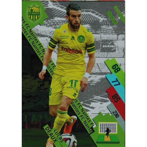 Carte Foot Panini Adrenalyn Xl 2014 / 2015 Fcn-14 Lucas Deaux Idole