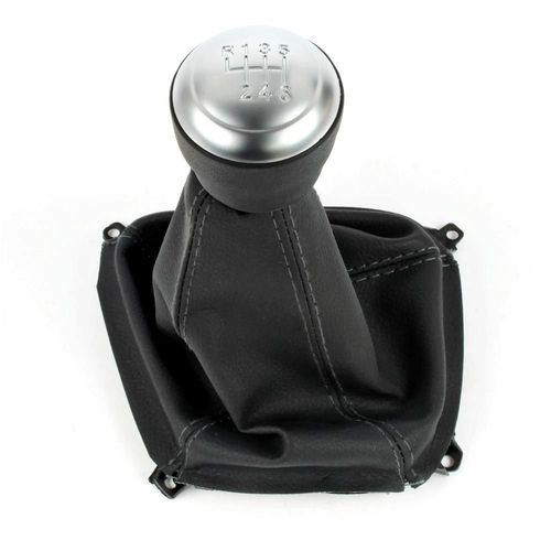 Botte À 6 Vitesses - Pommeau De Levier De Vitesse En Cuir Pour Hyundai Tucson, 2004, 2005, 2006, 2007, 2008, 2009