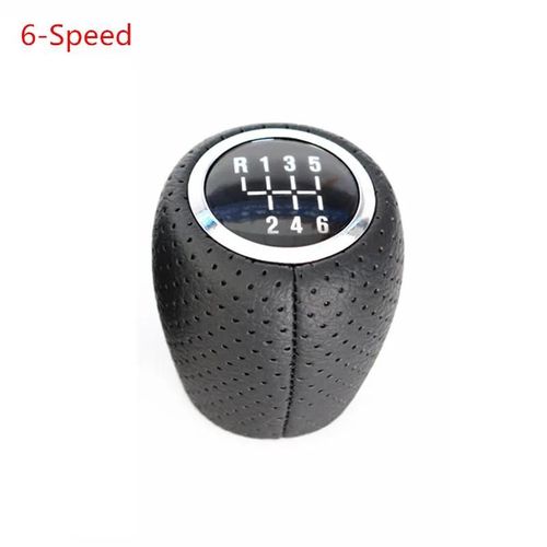 6 Vitesses - Pommeau De Levier De Vitesse Mt En Cuir, Pour Chevrolet Chevy Cruze 08-2012