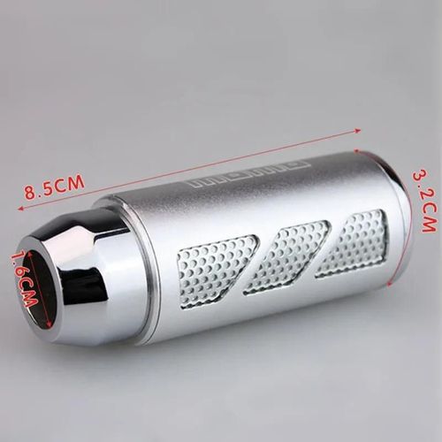 Argent - Pommeau De Levier De Vitesse Universel En Alliage D'aluminium, Boule De Tête Mt Stylo Pomo Arm Momo Pour Toyota Et Volkswagen
