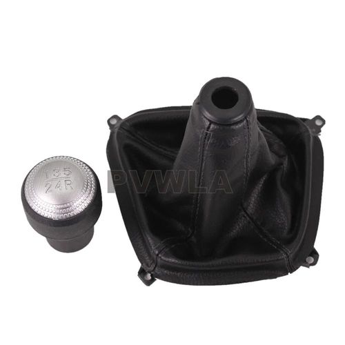 Botte À 5 Vitesses - Pommeau De Levier De Vitesse En Cuir Pour Hyundai Tucson, 2004, 2005, 2006, 2007, 2008, 2009