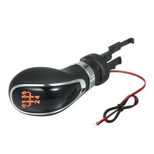 Lumière Rouge 5 Vitesses - Pommeau De Levier De Vitesse De Voiture À Led, Manuel, 6 Vitesses, Levier De Remplacement Pour Vauxhall Buick Opel Astra Insignia 2009 2013