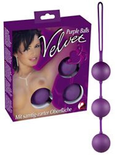 Boules De Velours Violet