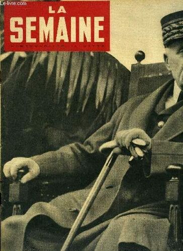La Semaine N° 61 - Londres - Avant L Entrevue De Moscou M. Churchill Offre Un Déjeuner A M. Harriman, Un Avion Allemand Survole Un Camp De Prisonniers Sovitiques, Bakou Cité Du Sang Noir Son Pétrole(...)