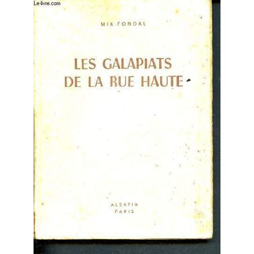 Les Enquêtes Du Chat-Tigre - 2 - Les Galapiats De La Rue Haute- Collection Signe De Piste
