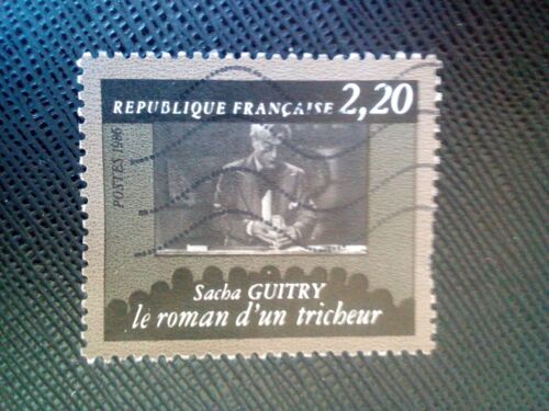 Timbre France Y T 2435 Cinémathèque Française : Sacha Guitry "Le Roman D'un Tricheur" 1986 ( 020507 )*