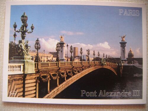 Carte Postale De Paris: Pont Alexandre Iii