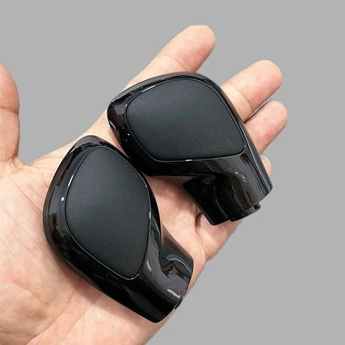 Couverture En Cuir - Couvercle Latéral Du Pommeau De Levier De Vitesse En Cuir Alcantara, Emblème Dsg Pour Vw Golf 6 7 R Passat B7 B8 Cc R20 Jetta Mk6 Gli