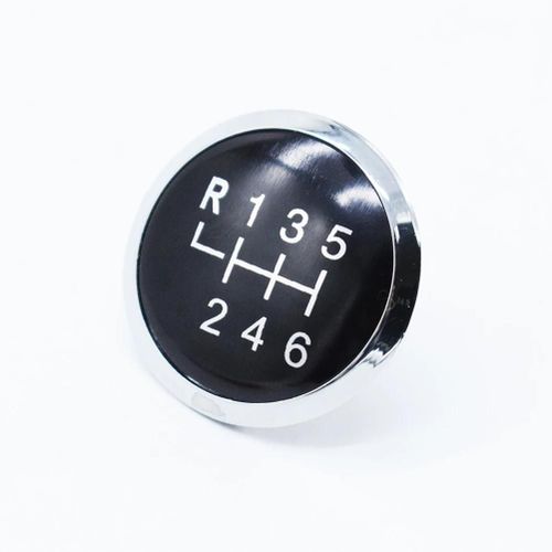 6 Vitesses - Levier De Vitesse Bouton Bâton Couvercle Capuchon Emblème Badge Pour Volkswagen Vw Transport T5 T6 2003 2004 2005 2006 2007 2008 2019