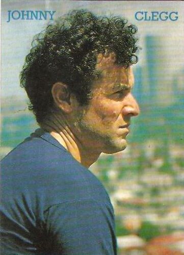 Carte Postale 10x15cm Chanteur Sud Africain Johnny Clegg Années 80