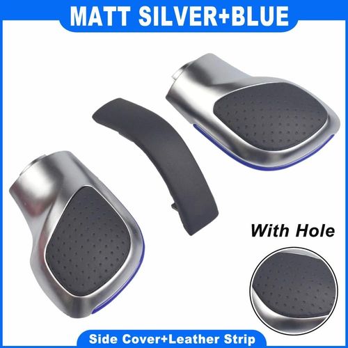 Variante 6 - Pommeau De Levier De Vitesse De Voiture Rouge/Bleu Chromé Mat Pour Vw Golf 6 7 R Gti Passat B7 B8 Cc R20 Jetta Mk6 Gli Dsg Couvercle Emblème