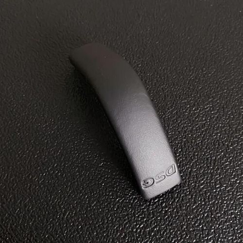 Dsg En Cuir - Couvercle Latéral Du Pommeau De Levier De Vitesse En Cuir Alcantara, Emblème Dsg Pour Vw Golf 6 7 R Passat B7 B8 Cc R20 Jetta Mk6 Gli