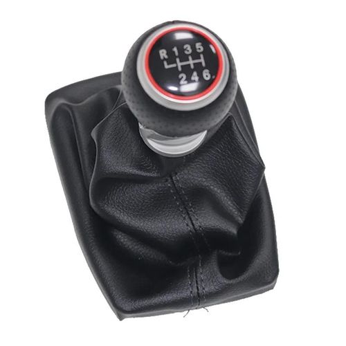 R123456 Ligne Noire - Pommeau De Levier De Vitesse Chromé, Pour Audi A4 8e B6 B7 2000 2001 2002 2003 2004 2005 2006 2007 2008