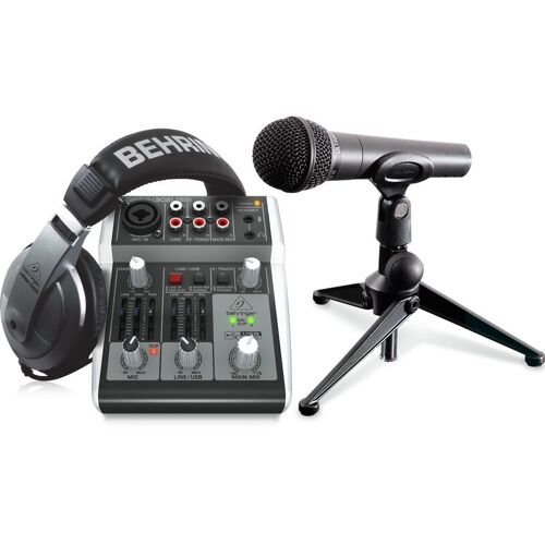 Behringer Podcastudio 2 USB pack d'enregistrement
