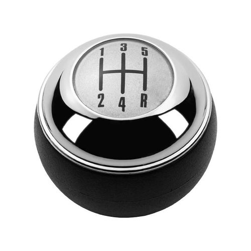 Chrome 5 Vitesses - Pommeau De Levier De Vitesse, Boule À Main Pour Mini R50 One D R52 R53 Cooper S3 Portes 2001 2002 2003 2004 2005-2008