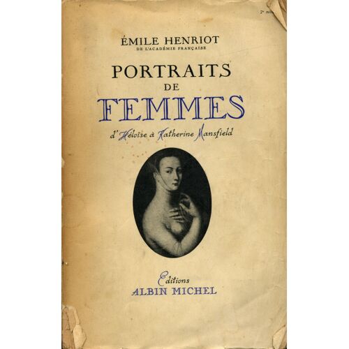 Portraits De Femmes / 1950 / Emile Henriot / Réf3317