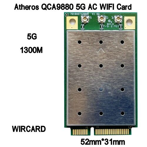 Mini-carte Pour Routeur, 3x3 Mimo/pci-express, Qca9880, 802.11ac/n/b/g