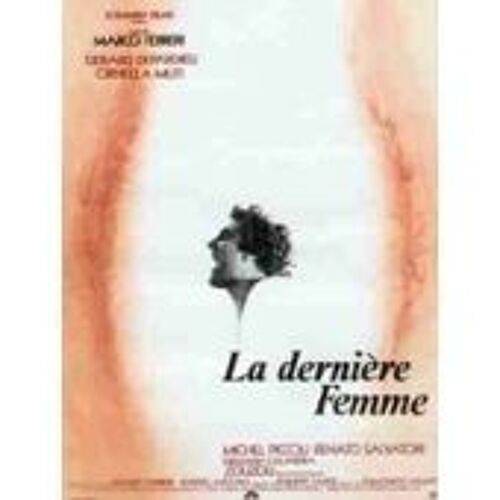 La Dernière Femme - Marco Ferreri - Gérard Depardieu - Ornella Mutti - Affiche De Cinéma Pliée 120x160 Cm