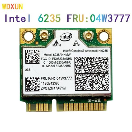 Par Lenovo M73z M83 M92 M92p M93 M93p M93v M93z N Intel 6235 300m 2.4g/5g Wifi Double Bande Sem Fio Bluetooth Bt 4.0 04w3777