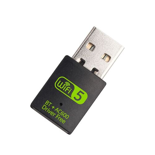 Récepteur de réseau sans fil pour PC et ordinateur portable, USB, WiFi, Bluetooth, compatible over, adaptateur femelle, Mbps, bande de touristes, graphite mesurz, 5 mesurz, dongle WiFi, 2 en 1