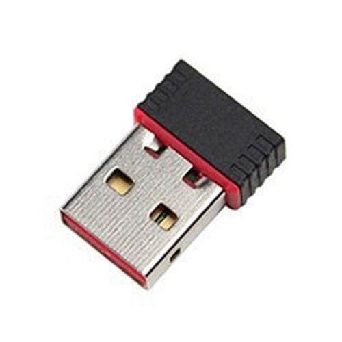 Noir - TEROW Mini carte réseau sans fil USB 150, 2.0 Mbps, puce RTL8188, antenne intérieure, adaptateur WiFi externe pour ordinateur portable et ordinateur de bureau
