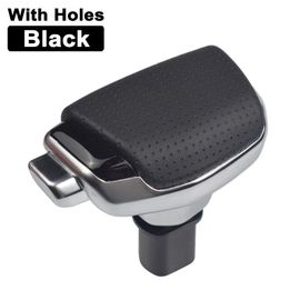 Trou Noir - Pommeau De Changement De Vitesse Automatique En Fibre De Carbone, Poignée De Changement De Vitesse, Pour Hyundai Ix35 Ix25 Mistra Tucson, Kia Sportage R K4 K3