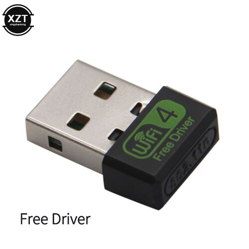 150 Mbps - Carte réseau USB, adaptateur Wifi Lan , pilote gratuit, antenne, récepteur AC Wifi, PC, dongle USB, stérilisation Ethernet 11n/g/b