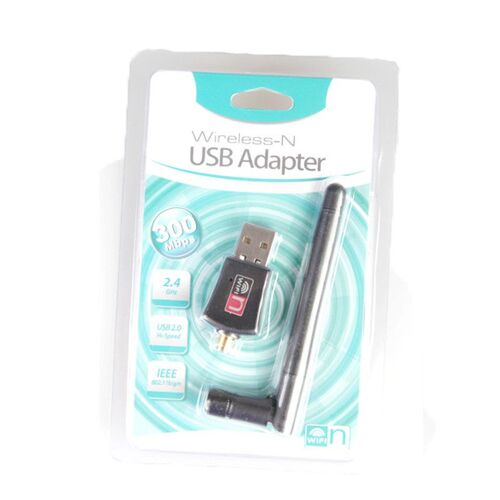 Avec une antenne - Creacube Mini dongle WiFi USB 300M, adaptateur sans fil, carte réseau, stérilisation 11n, WiFi LAN, puce RTL8192 pour PC