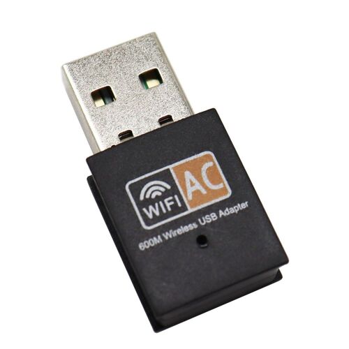 Orange - Carte réseau sans fil double bande 600/5GHz, 2.4 mb/s, adaptateur USB, récepteur Ethernet, avec antenne