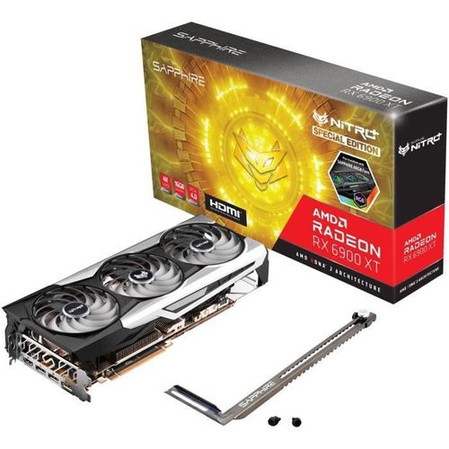 Sapphire NITRO+ Radeon RX 6900 XT SE - Carte graphique - Radeon RX 6900 XT - 16 Go GDDR6 - PCIe 4.0 x16 - 3 x DisplayPort, HDMI