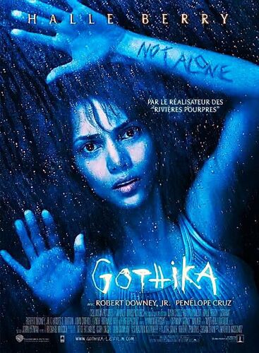 Gothika De - Mathieu Kassovitz - Halle Berry - Affiche De Cinéma Originale Pliée En 2 - 40 X 55 Cm
