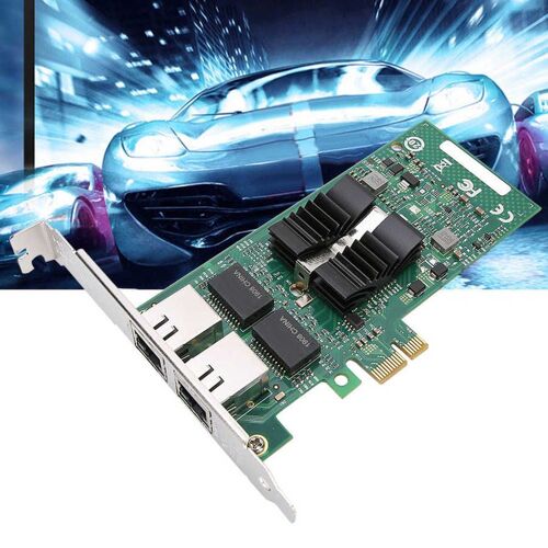 Carte Réseau Intel 82576-t2 Double Port Gigabit, Adaptateur Pci-e Pour Xp / Win7 / Win8 / Win10