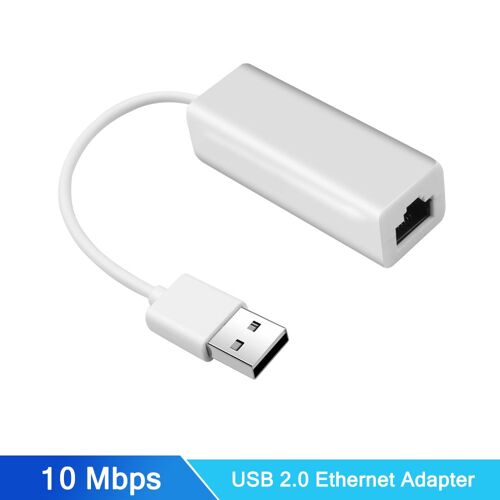 10 Mbps USB 2.0 - Carte Réseau Filaire Usb 1000mbps, Adaptateur Lan Ethernet Type C Vers Rj45, Pour Ordinateur Portable, Xiaomi Mi Box, Pc Windows, Mac Vista