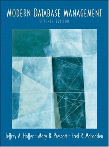 Modern Database Management 7th Edition