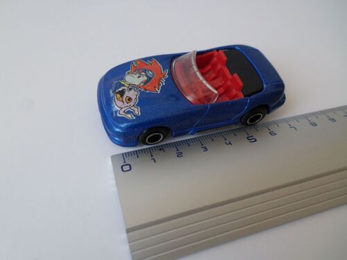 Cabriolet Modele Bleu Enfant Sur Capot-Majorette