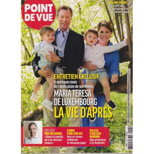 Point De Vue N°4005 Maria Teresa De Luxembourg