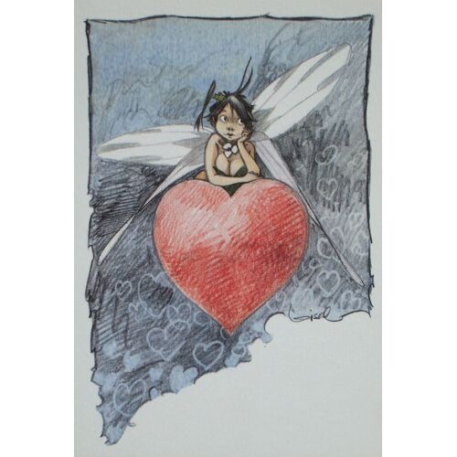 Carte Postale De Loisel _ Peter Pan _ Fée Clochette