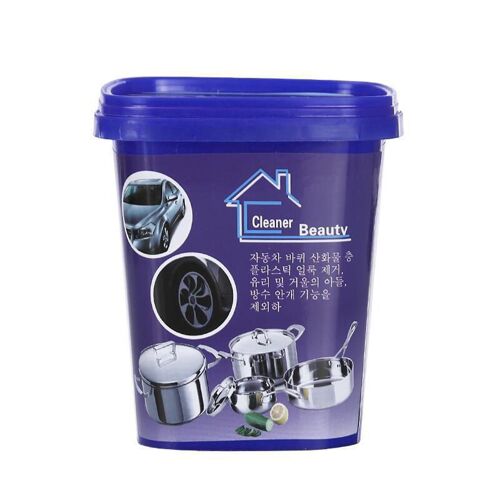 Oven Cookware Cleaner Pâte de nettoyage en acier inoxydable Enlever les taches Nettoyant polyvalent Nouveau