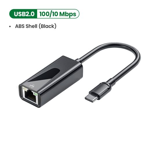 100 Mbps - Adaptateur Ethernet Usb Vers Rj45, Carte Réseau Pour Ordinateur Portable, Nintendo Switch Mi Box S/3, Adaptateur Ethernet Usb Lan
