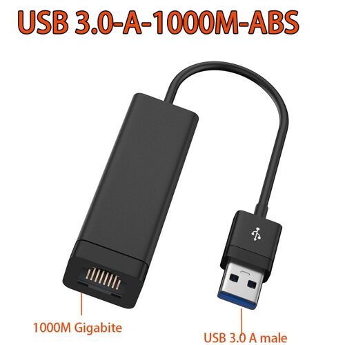 Abs USB 3.0-a-1000m - Adaptateur De Réseau Hub Usb Usb-c Type C Vers Rj45 Usb 3.0 Pd, Charge Pour Apple Macbook Pro Air Macbook M1