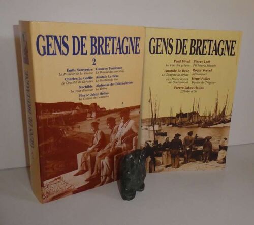 Lot Complet Gens De Bretagne 1 & 2 Anthologies Pierre Jakez Hélias Anatole Le Braz Roger Vercel Loti Paul Féval Pollès Dominique Besançon Souvestre Charles Le Goffic Toudouze Rachilde Châteaubriand