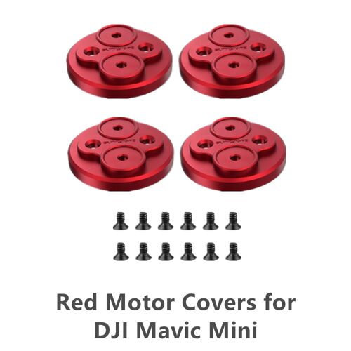 Mini 1 Couverture Rouge - Protecteur'hélices En Alliage'aluminium, Couvercle De Moteur Amélioré Dji Mini 2 Se Mavic-Générique