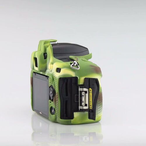 Camouflage D750 - Sac En Caoutchouc De Silicone Souple Pour Nikon Dplaquing,Housse De Protection Pour Appareil Photo Reflex Numérique, Nouveau-Générique