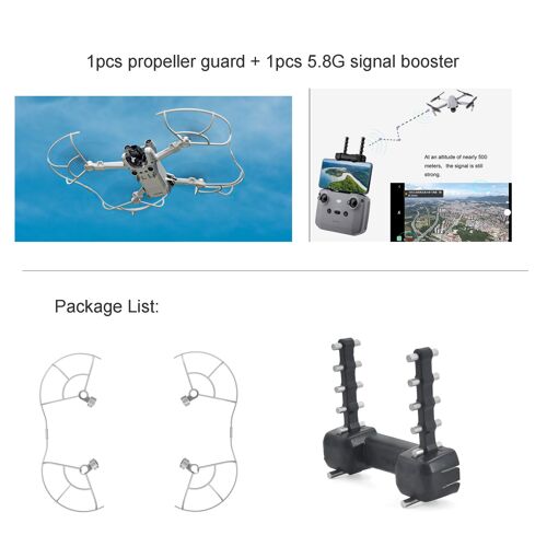 W 5.8g Yagi - Protecteur'hélice Amovible À Dégagement Rapide Pour Drone Mavic Mini 3 Pro Dji Mini 3 Pro, Accessoires, Couvercle'hélice-Générique