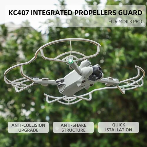 Protecteur'hélice Intégré Pour Drone Dji Mini 3 Pro, Couvercle De Protection Du Ventilateur À Ailes, Structure Anti Secousse, Accessoire-Générique