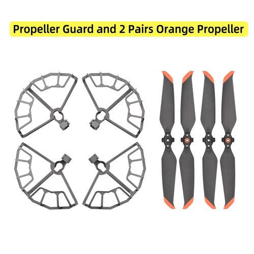 Orange Set A - Protecteur D'hélice Pour Dji Mavic Air 2/Air 2s, Accessoires De Lame, Couvercle De Ventilateur D'aile, Kit De Pièces De Rechange De Protection De Pare-Chocs À Dégagement Rapide-Générique