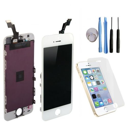 Ecran Tactile + Lcd  Iphone 5s Blanc + Film De Protection