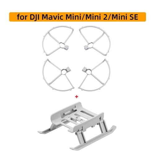 2 En 1 A - Garde D'hélice Pour Drone Dji Mavic Mini 2/Mini/Mini Se, Anneau De Protection À Dégagement Rapide, Cage De Protection, Accessoire-Générique