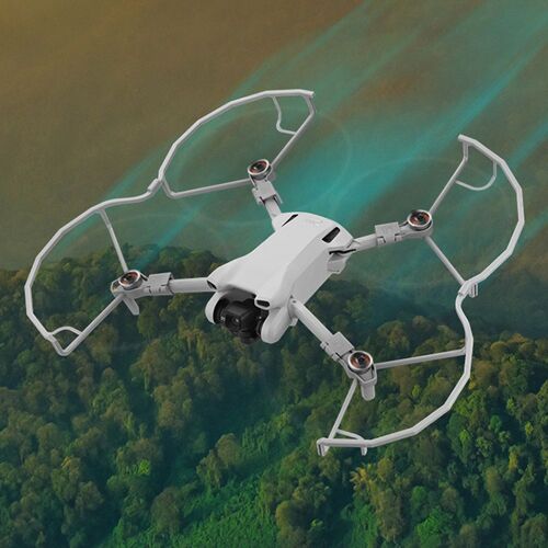 Lame De Drone Avec Ventilateur, Couvercle De Protection Anti-Collision, Lame D'hélice, Accessoires Pour Dji Mini 3/Mini 3 Pro-Générique