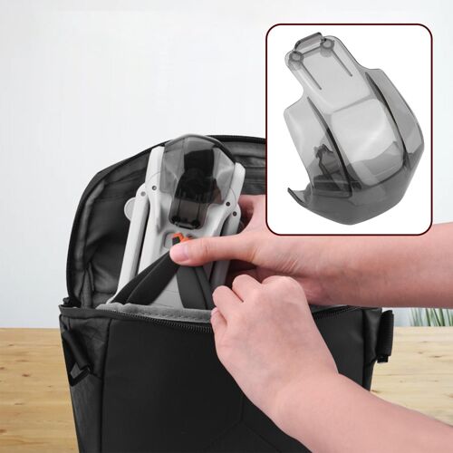 Protecteur De Lentille Professionnel Translucide, Couvercle De Protection De Cardan Pour Mini 3 Pièces Fournitures-Générique